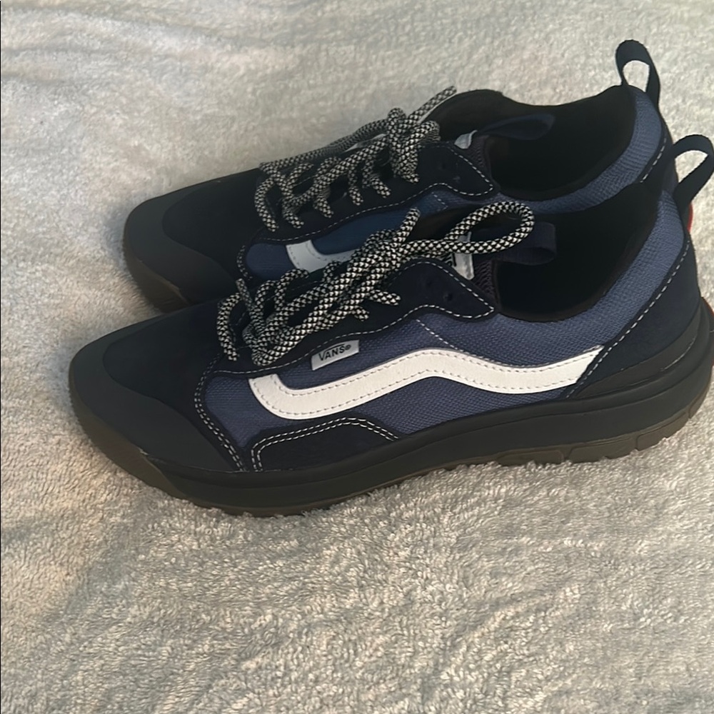 Vans Dark Blue and Black Casual Shoes